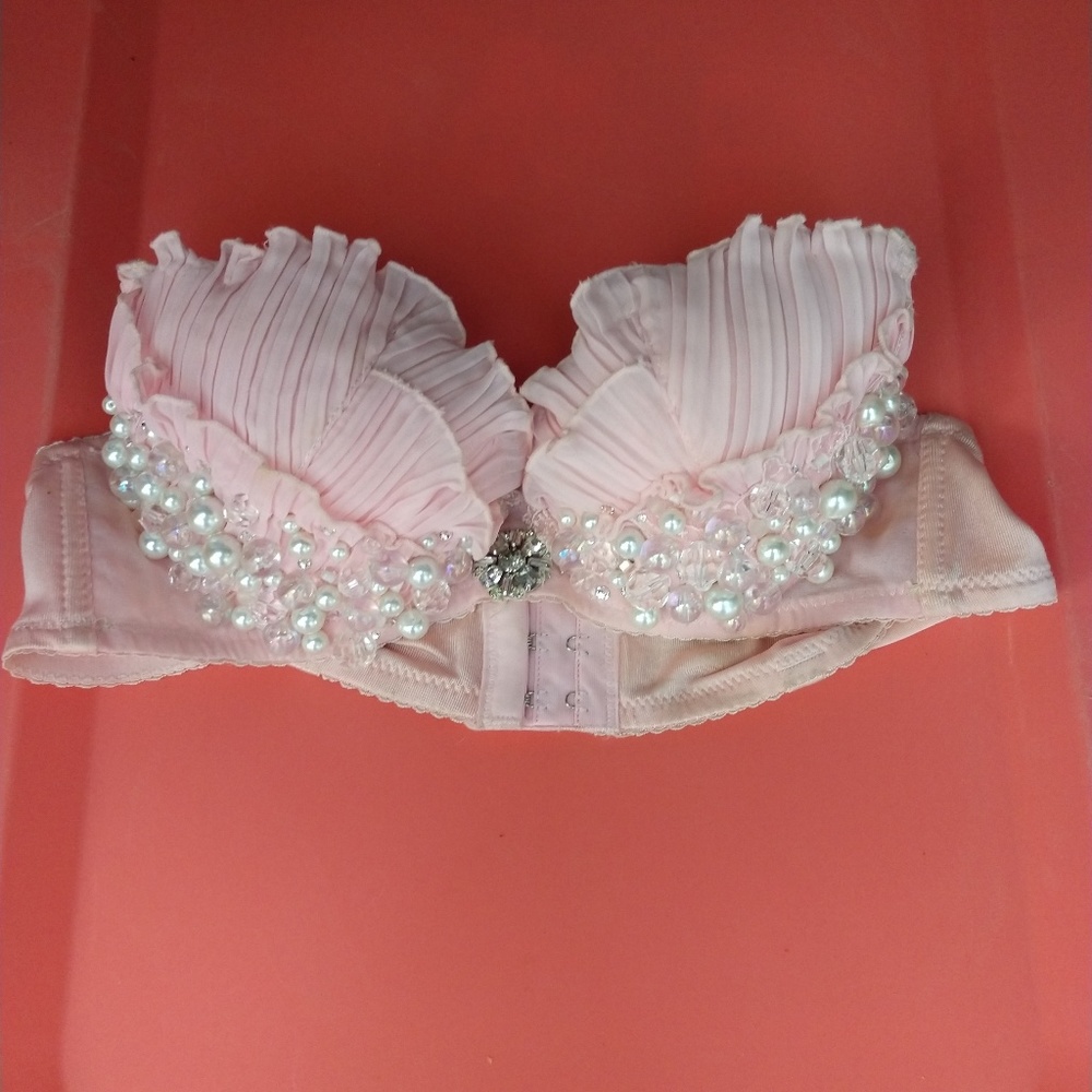 Handmade mermaid shell bra